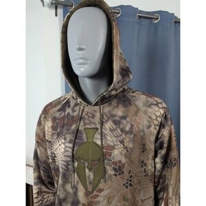Kryptek Tartaros Performance Hoodie Mens Medium Highlander/Tan Camo Hunting
